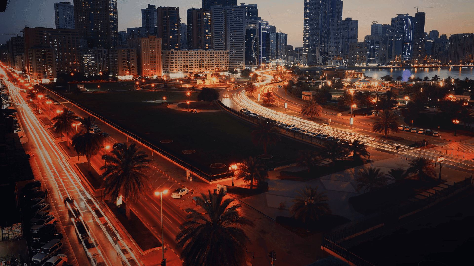 Skyline views in Singapore