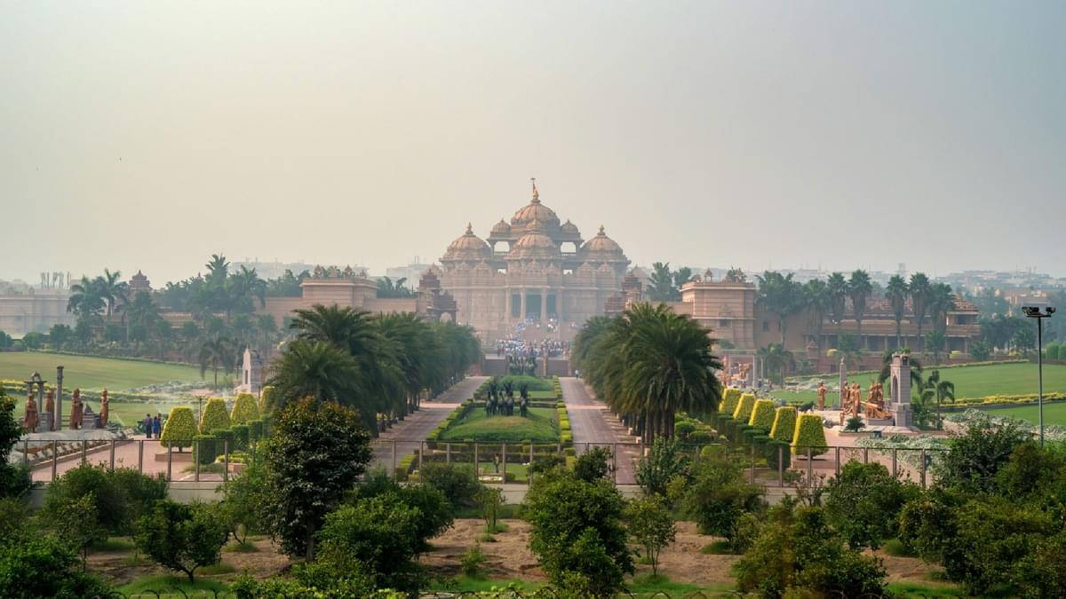 Akshardham Temple in Delhi