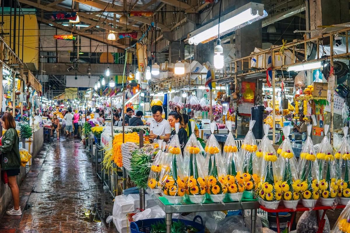 Bangkok flower Market