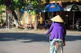 Biking at hue