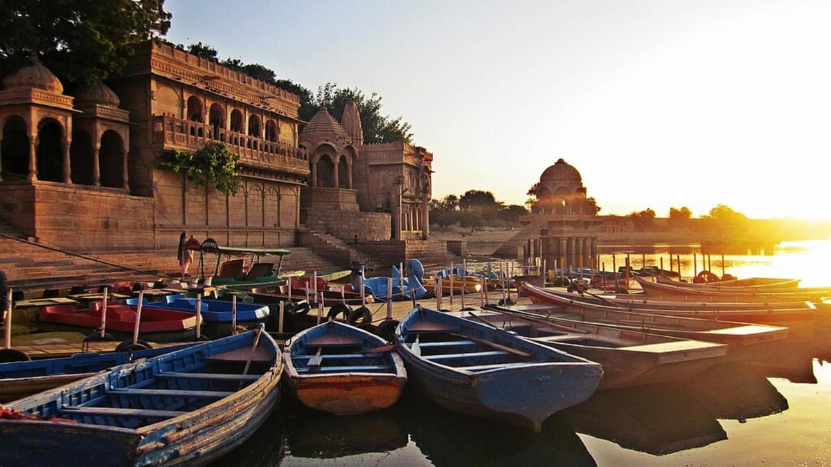 Boating in Jaisalmer