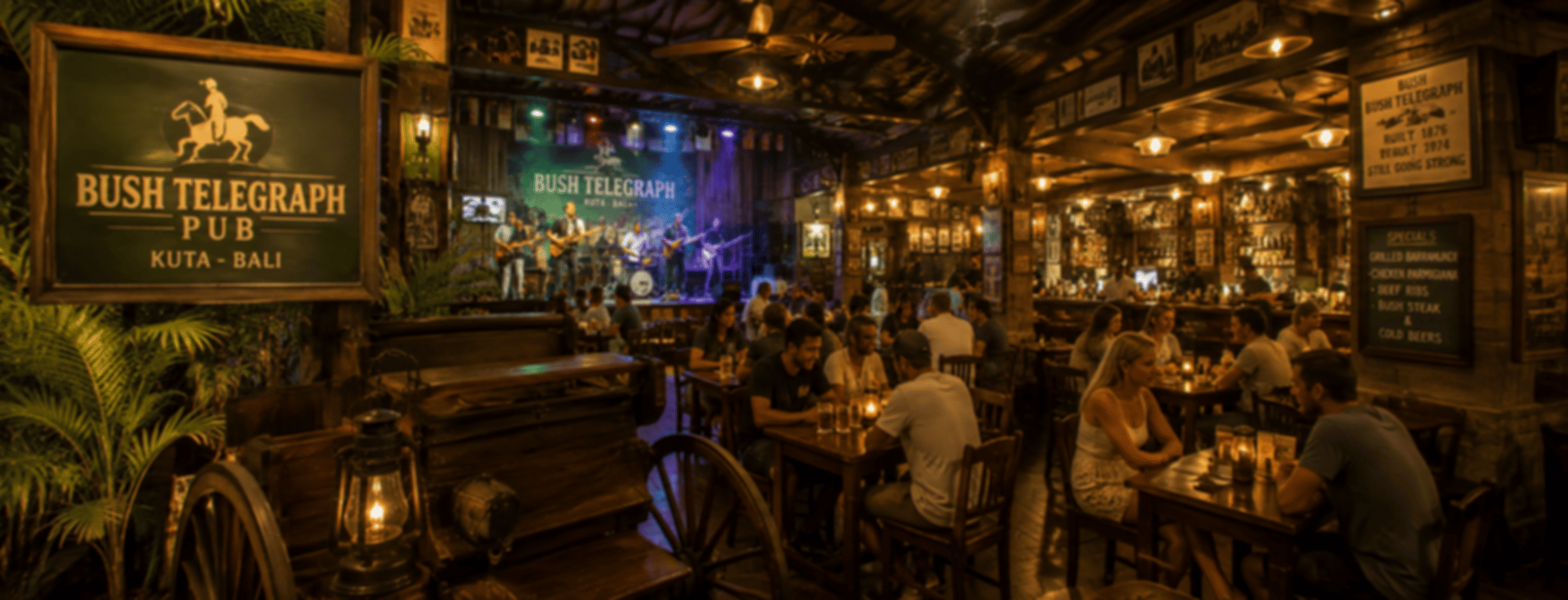 Bush Telegraph Pub, Kuta: Get A Taste of Australia in Bali