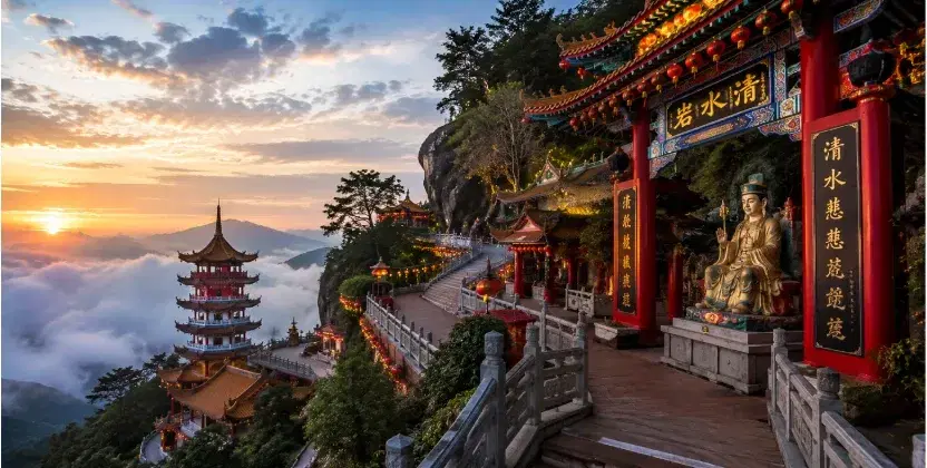 Experience the Journey to Enlightenment at Chin Swee Caves Temple; One of the religious things to do in Genting Highlands