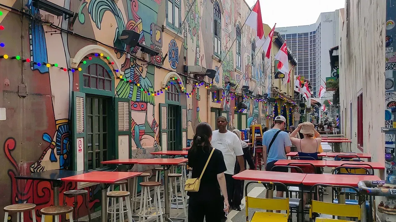 Haji Lane in Singapore explore the views