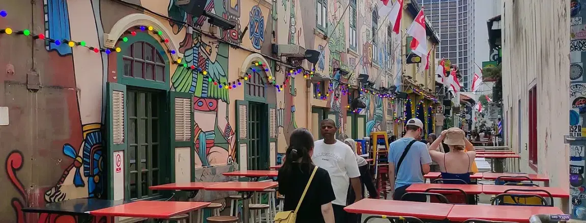 Haji Lane in Singapore explore the views