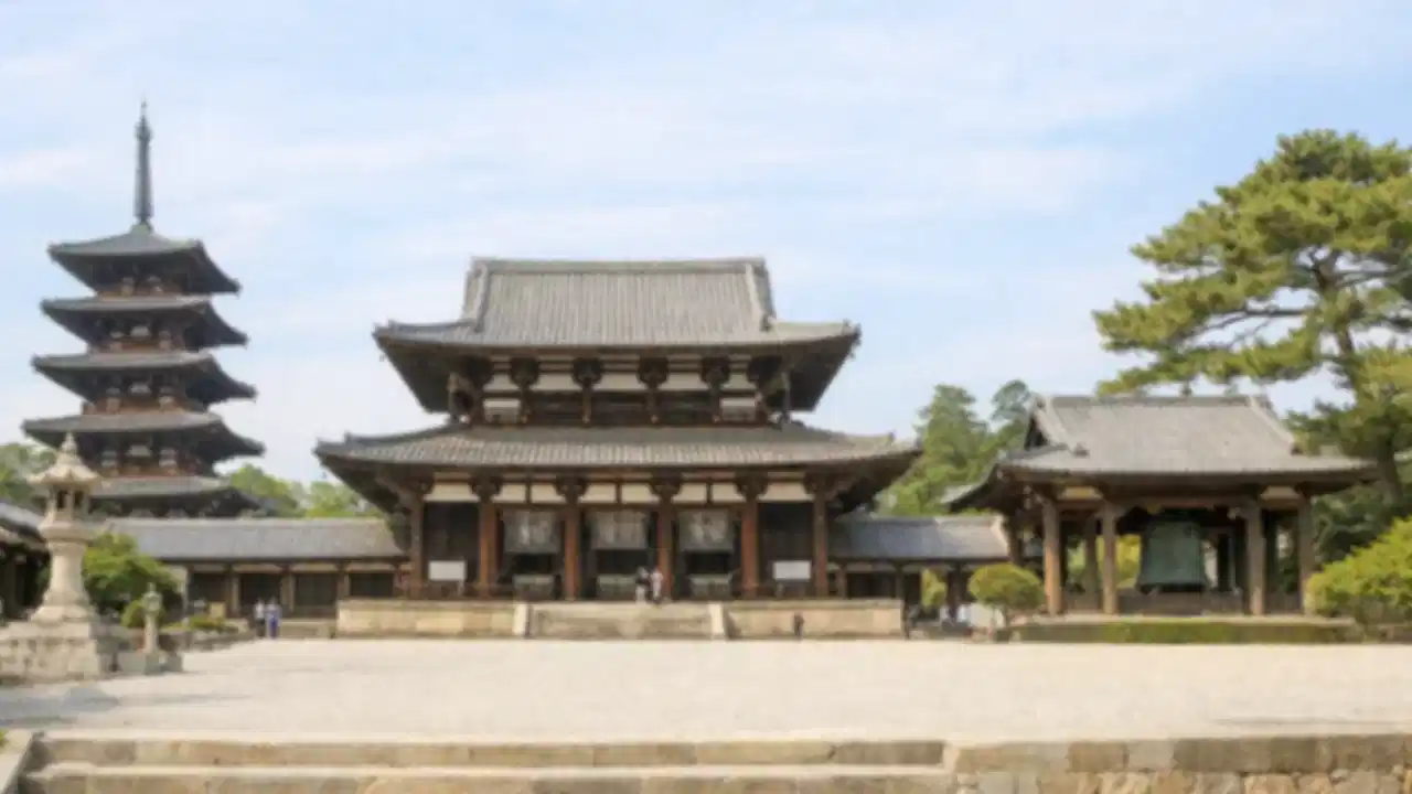 Horyu-ji Temple Nara Guide: History, Oldest Wooden Buildings & Tickets