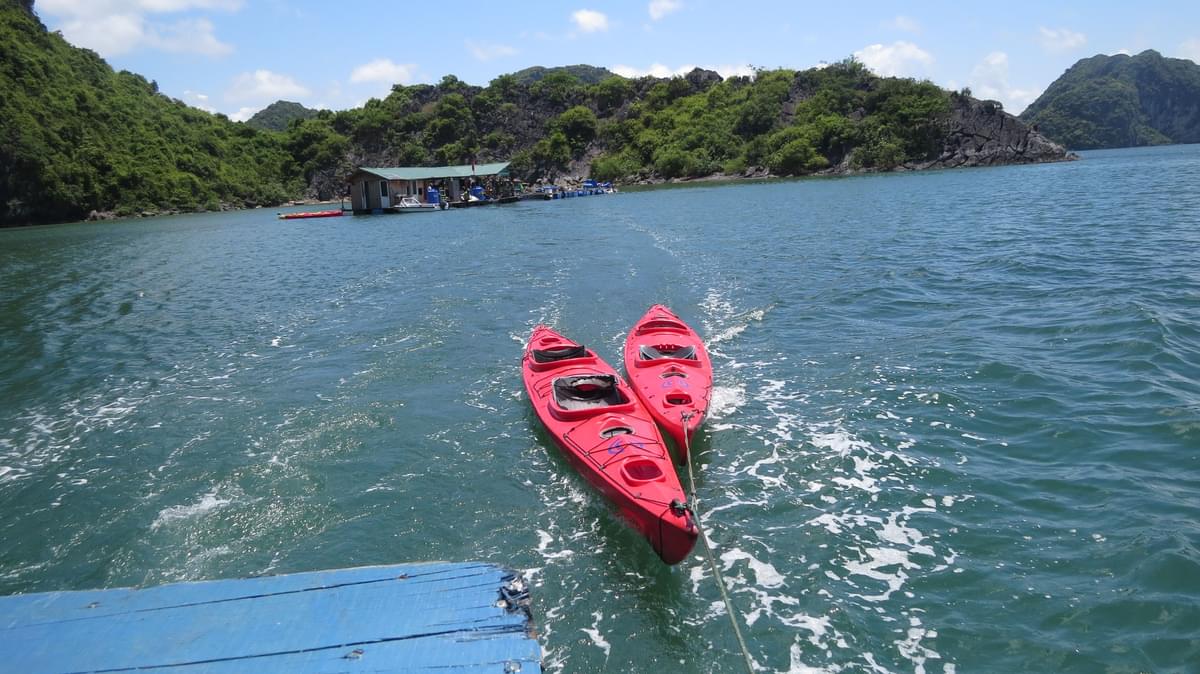 Kayak at Cat Ba Island