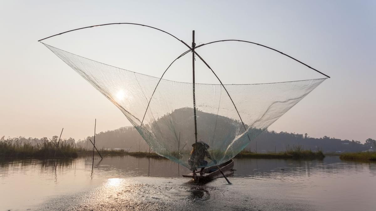 Loktak Lake in Manipur
