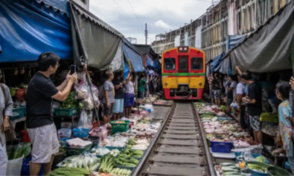 Maeklong Railway Market Guide 2026: Train Times, How to Get There & Best Tips