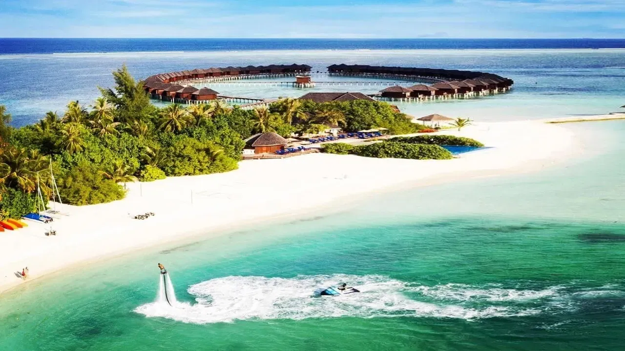 Ariel view of Hulhumale island