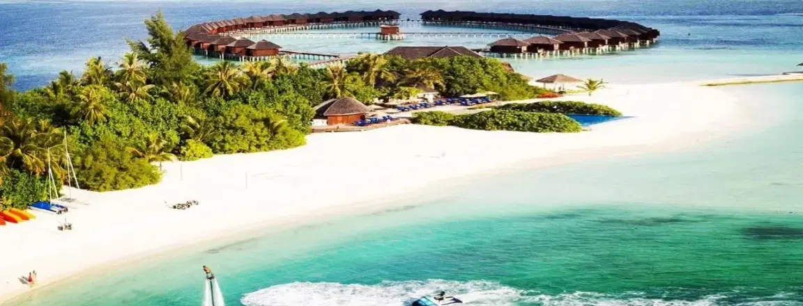 Ariel view of Hulhumale island