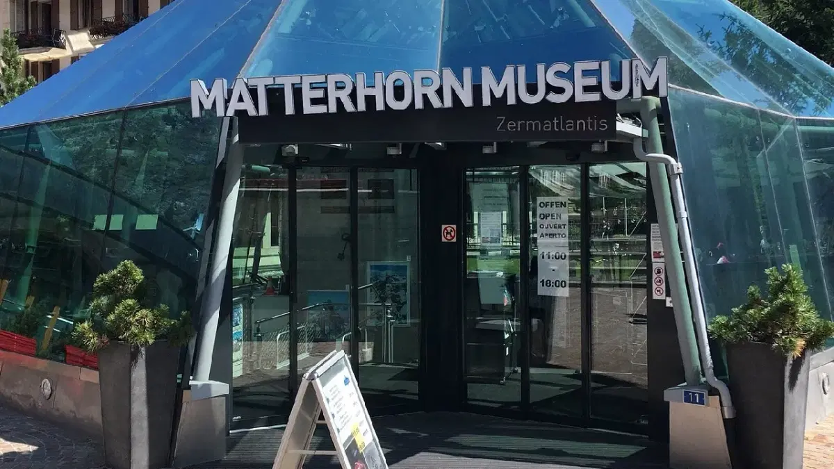 View of Matterhorn Museum Entrance