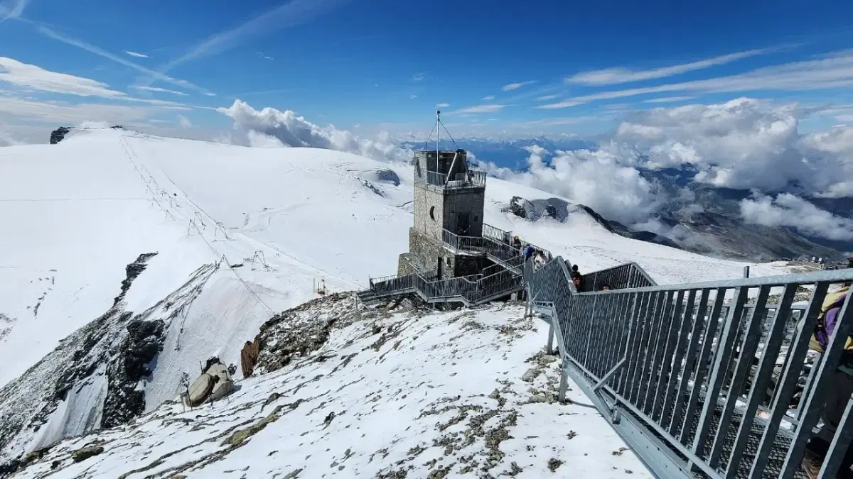 view of matterhorn glacier paradise