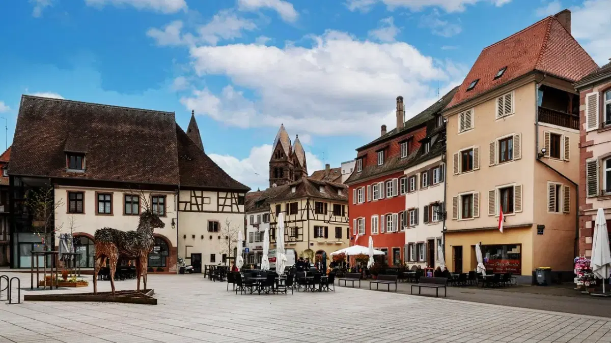 View of the Old town (Vieille-Ville)