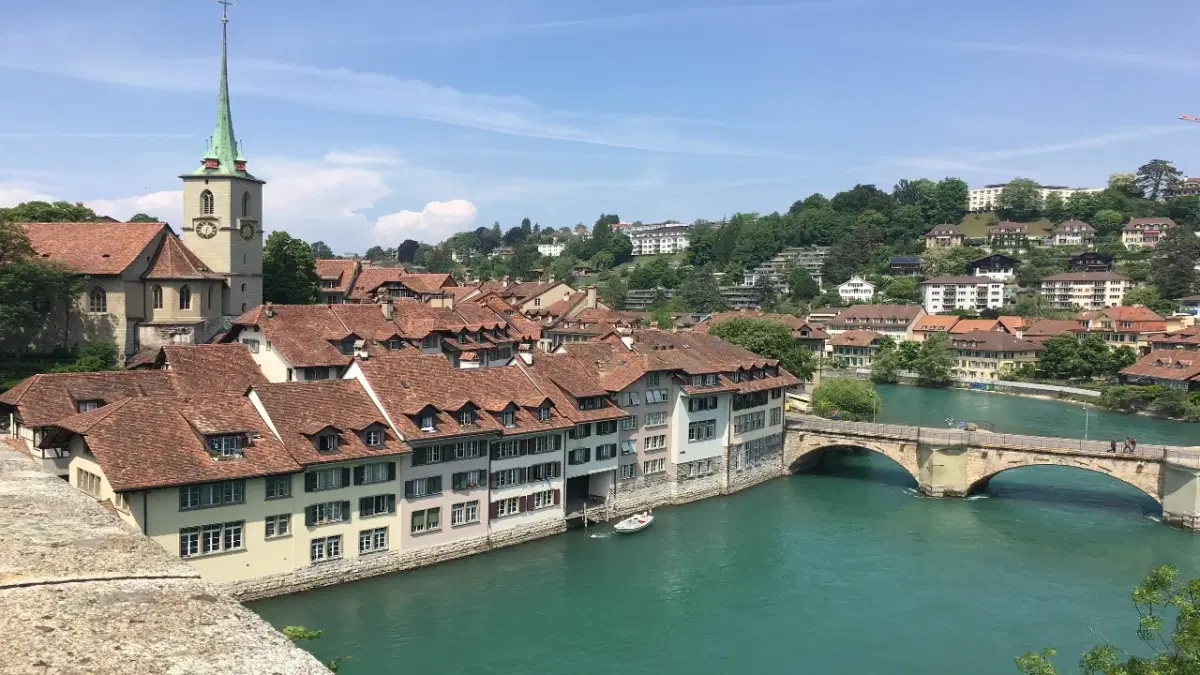 View of Old City of Bern – UNESCO World Heritage Site