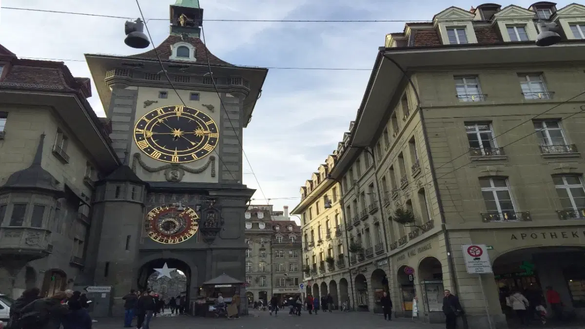 View of Zytglogge Clock Tower