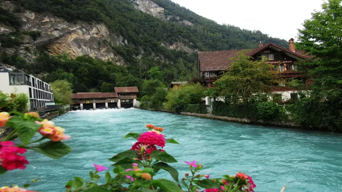 View of Aare River, Bern