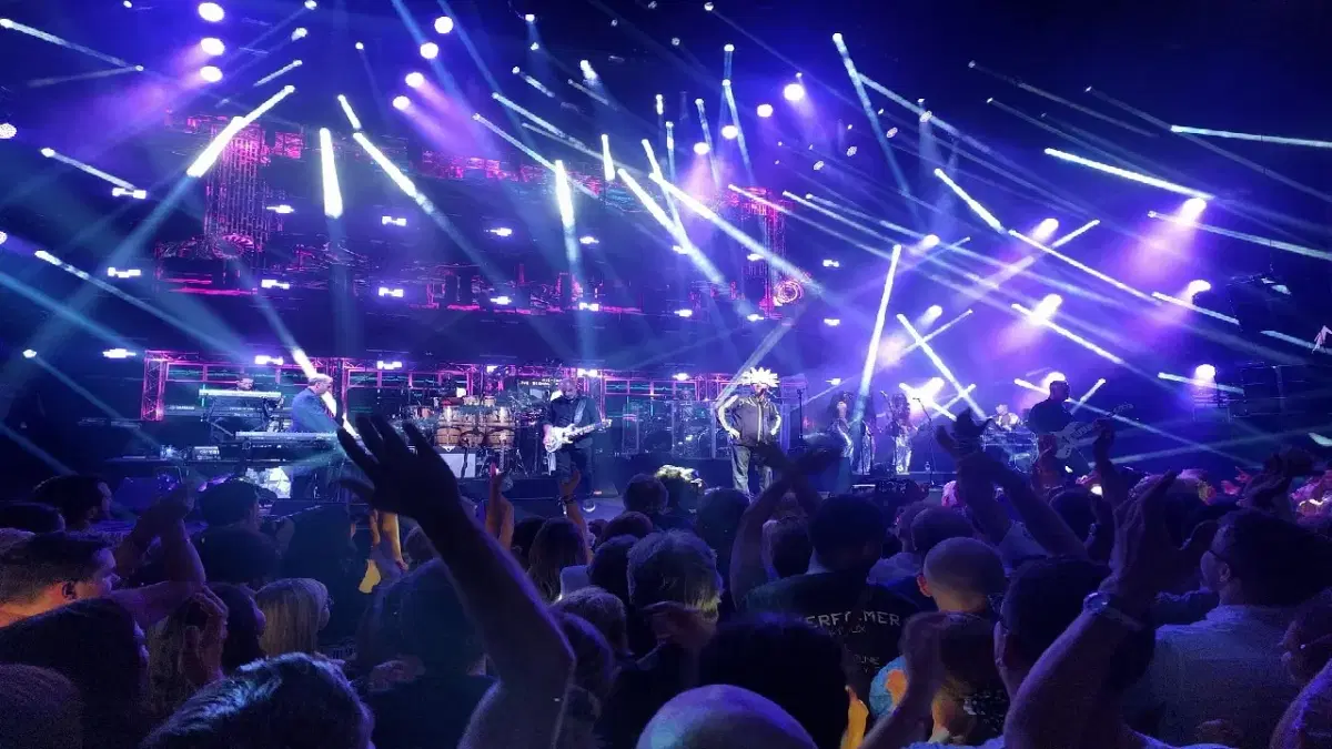 View of Montreux Jazz festival