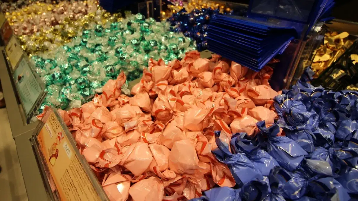 Collections of Chocolate at Lindt Swiss Chocolate Heaven