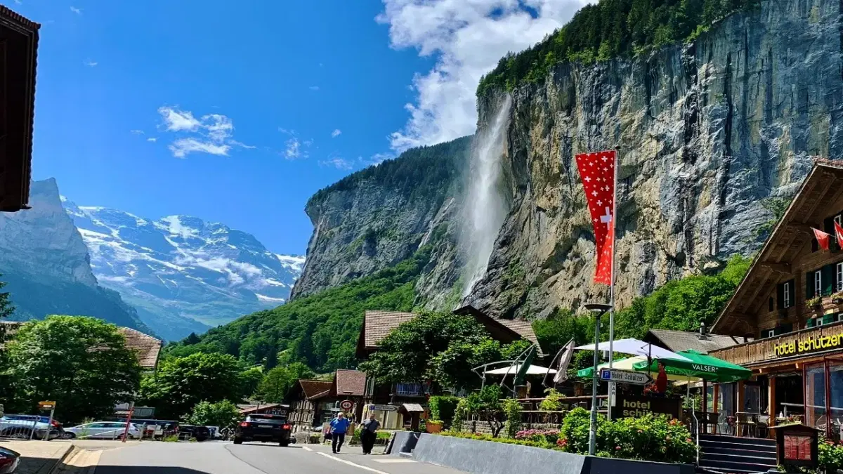 View of Staubbach Falls 