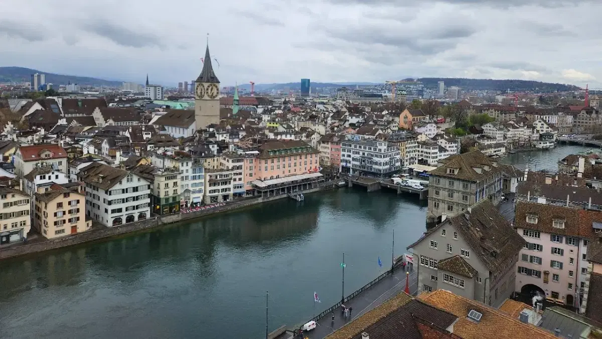 Top view of Grossmunster