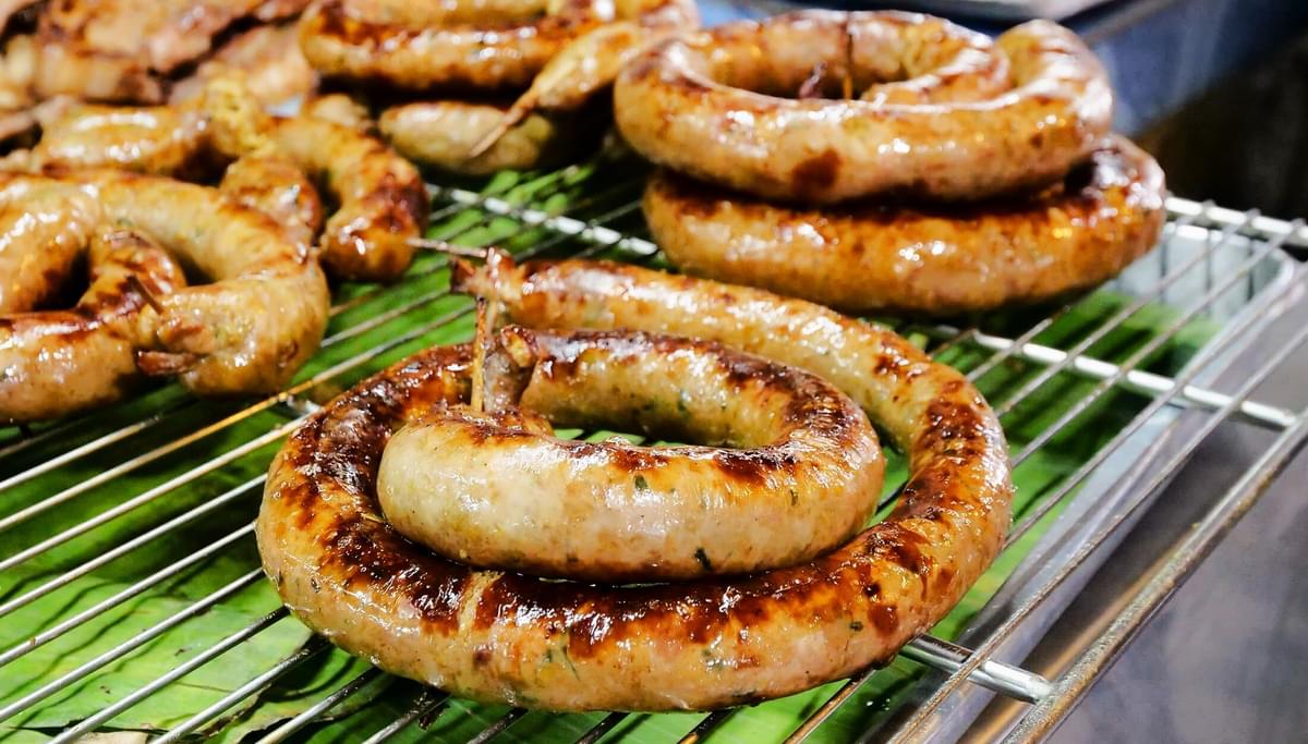 Chiang Mai sausage (Sai Ua)