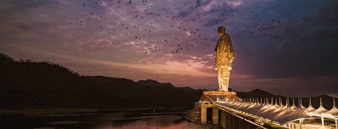 Statue of Unity in Gujarat