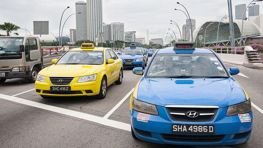 Taxis in Singapore