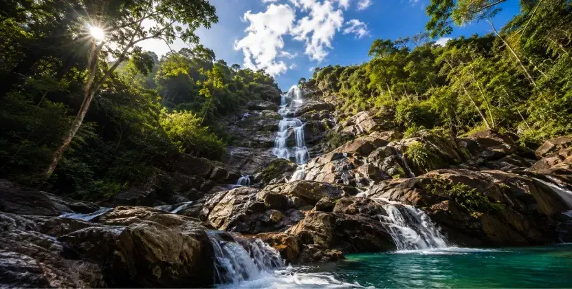 Telaga tujuh is among the family-friendly places to visit in Langkawi