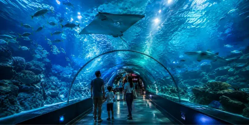 Underwater world is one of the best places to visit in Langkawi