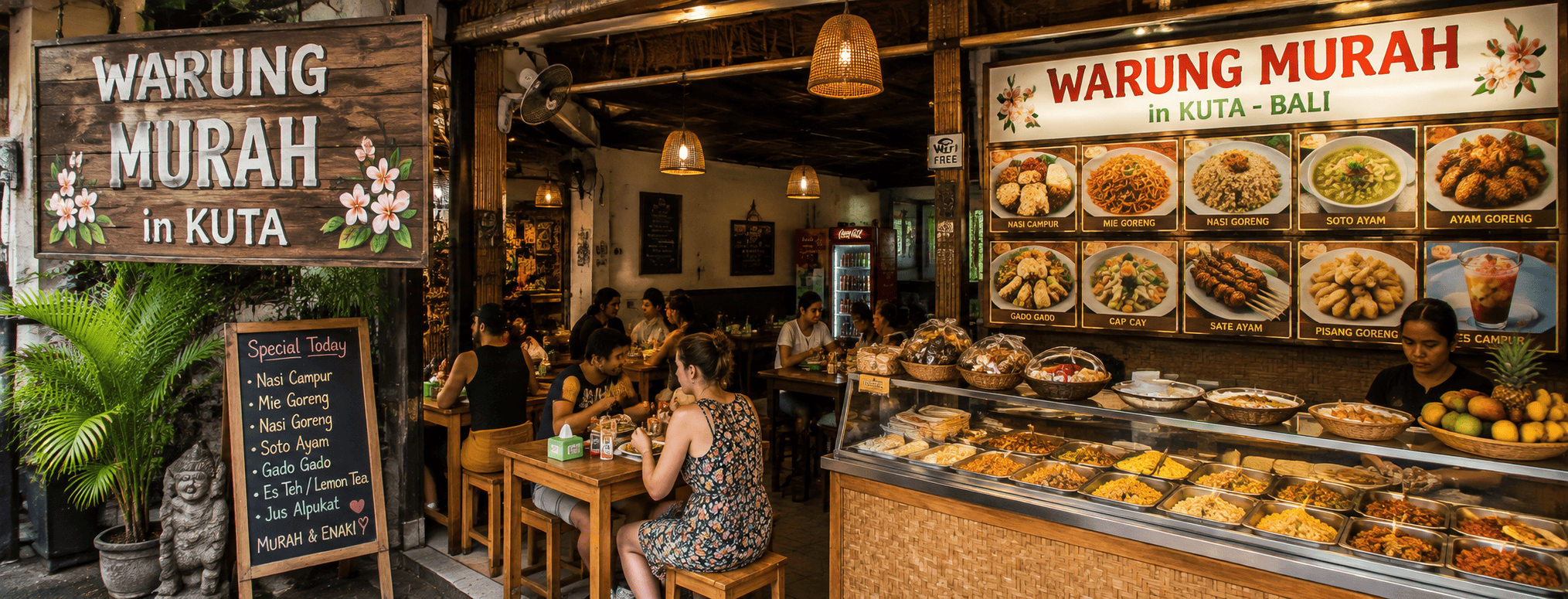Warung Murah, Kuta