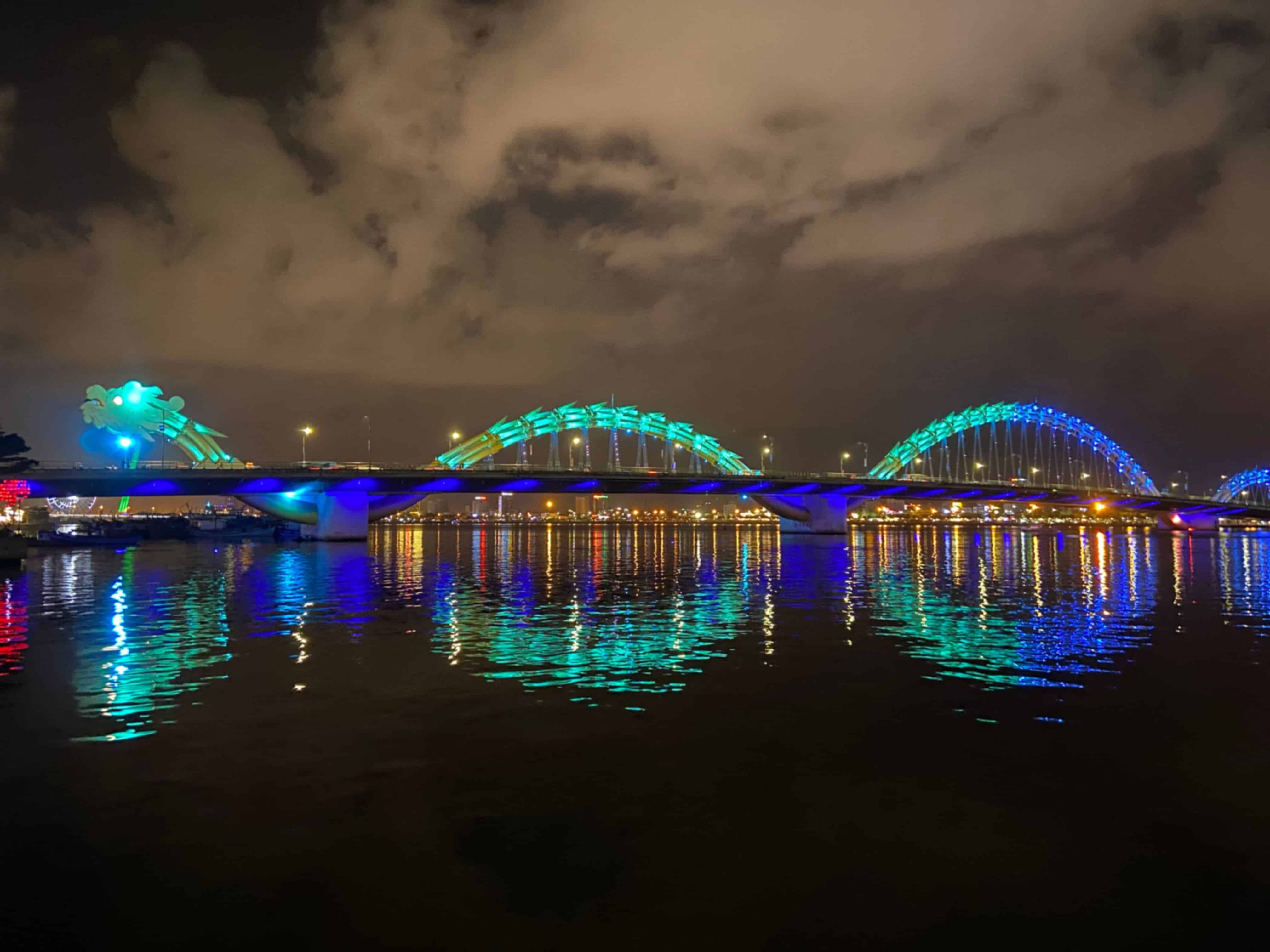 The Dragon Bridge in Da Nang, Vietnam