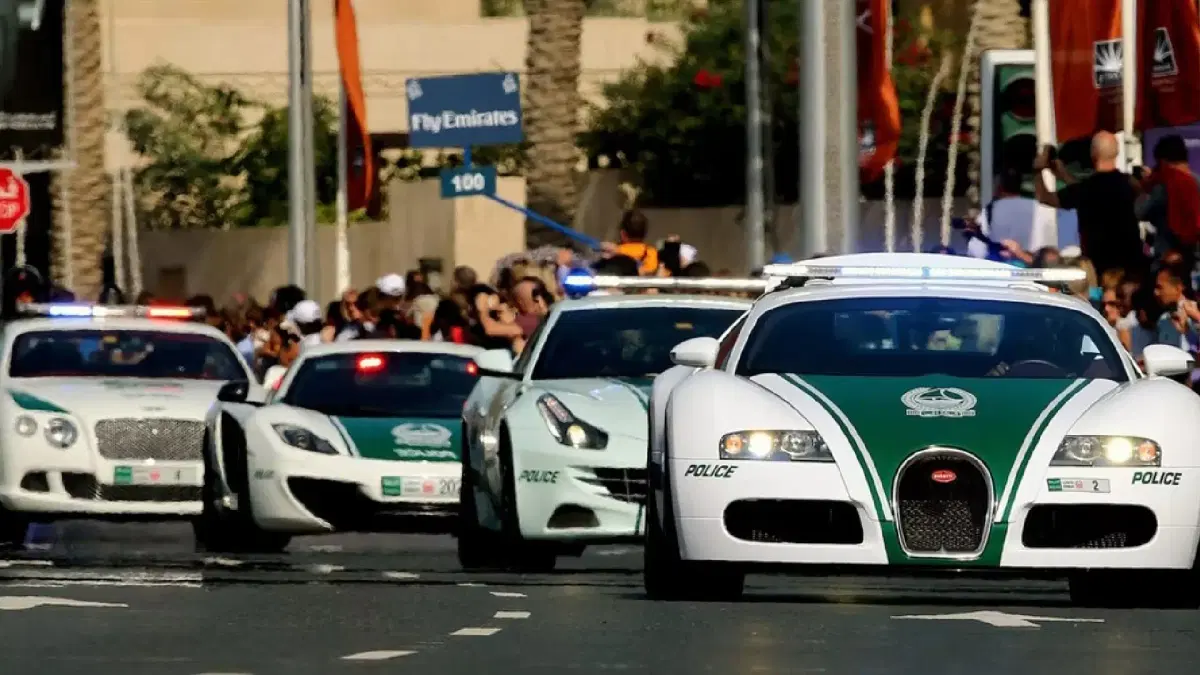 dubai police cars
