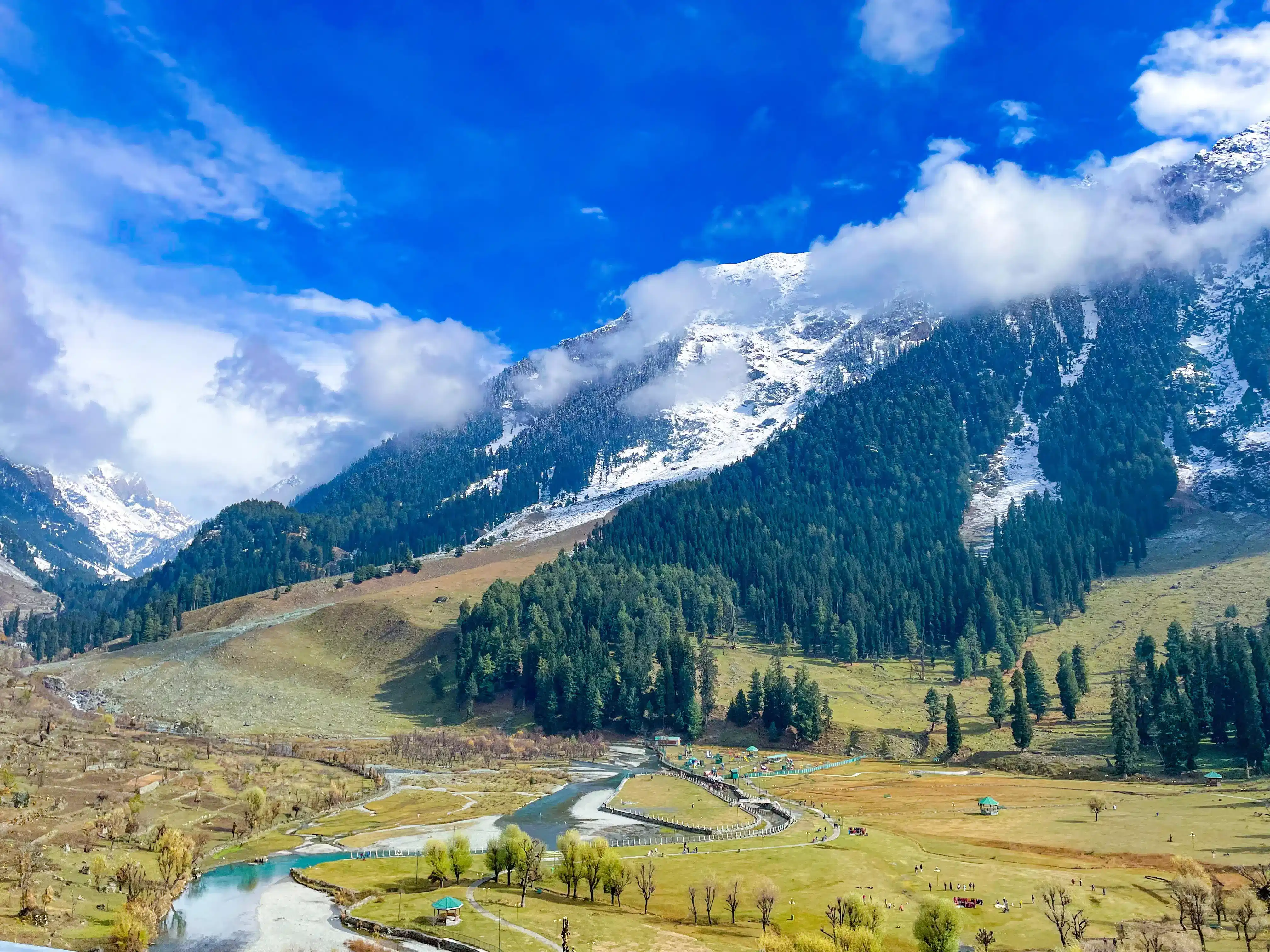 Aru, Betaab Valley and Chandanwari from Pahalgam 