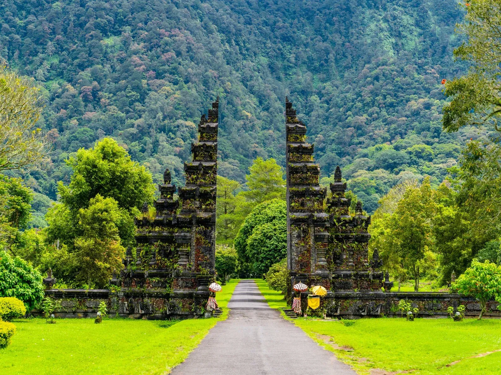 Guided Temple Tour: Taman Ayun, Ulundanu, Handara Gate , Banyumala Waterfall and Twin Lake