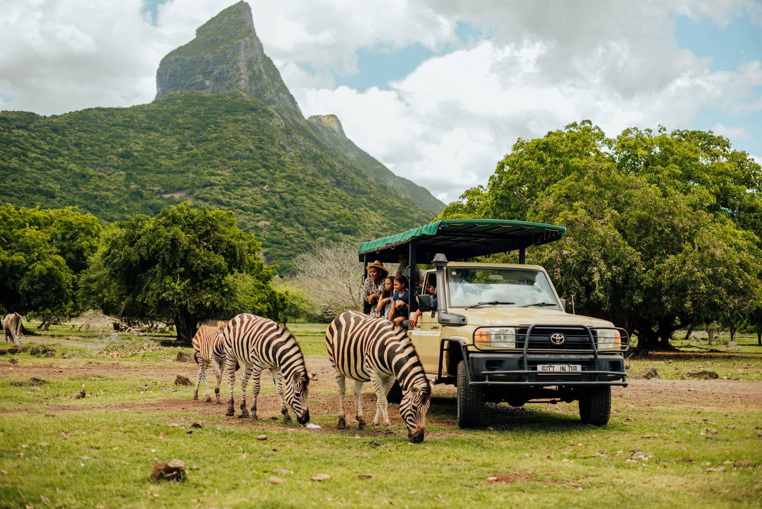 Casela Entry - African Safari with Private Transfer 