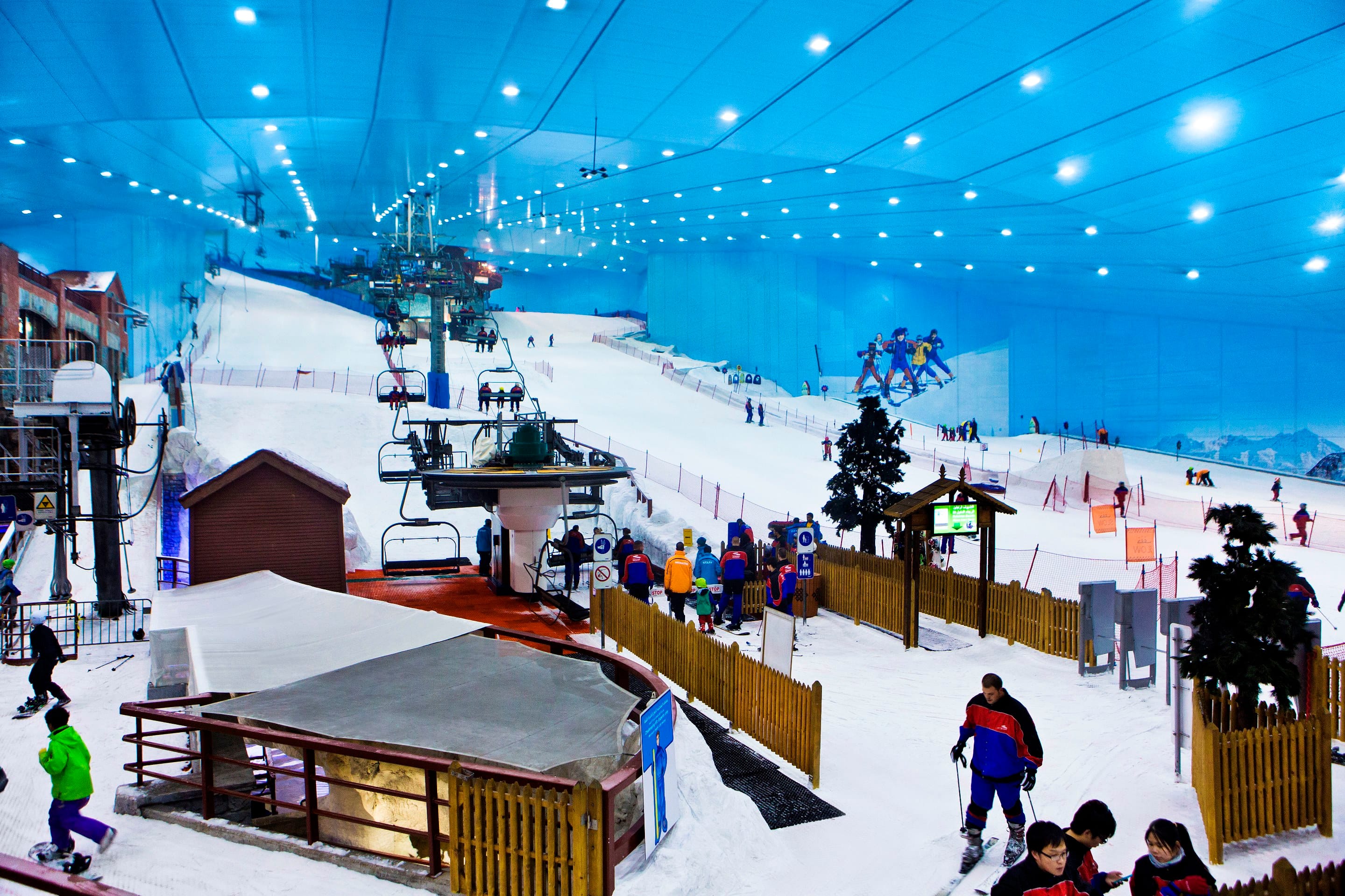 Ski Dubai (Snow Premium Pass) with Private Transfers