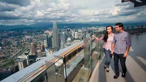 Admissions to Kuala Lumpur Tower Observation Deck