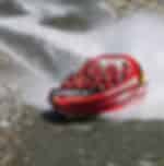 Exciting thunder jet boat adventure at the gushing waters of Shotover river canyons