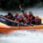 Adventurous and adrenaline pumped up jet boat ride at Waimakariri River