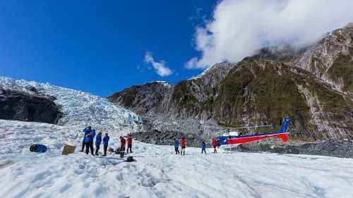 Hiking done at Franz Josef Glacier Heli by the Helicopter Line