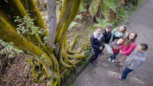 Time-out at natural playground of Hells Gate Geothermal Reserve Park with admissions 