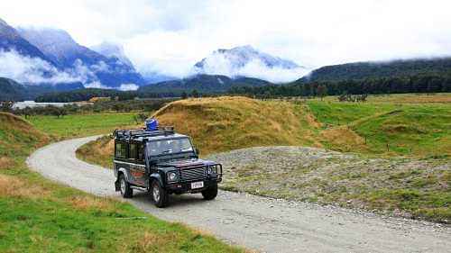 Views of stunning Mount Earnslaw, forest walk at the Lord of the Rings arena