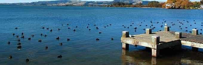 Time-out at Lake Rotorua,Polynesian Spa