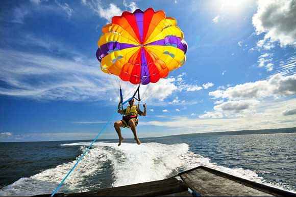 Water Sports Combo: Jet Skiing + Parasailing + Sea Walking