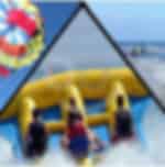 Water Sports Combo: Banana Boat Ride + Jet Ski + Scuba Diving + Parasailing + Padand padnag beach + Uluwatu Sunset tour