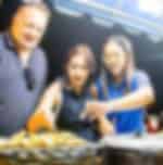 Street Food Walking at Khao Rang and Talang Road