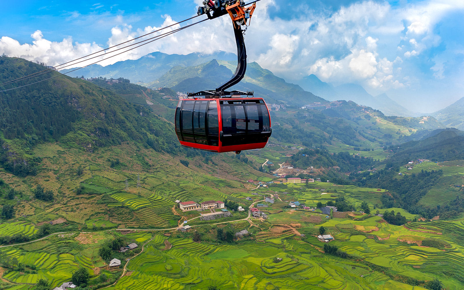Sapa (2D1N) – 02: Cat Cat with Rainbow slide – Fansipan with Muong Hoa monorail - Mong village Alpine Coaster (3 Star Hotel) SIC  by sleeper cabin