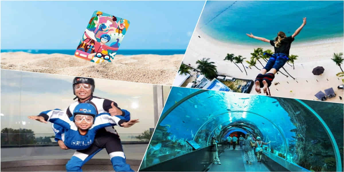 Sentosa - Fun Pass 120 (+10 free) Token with private transfers