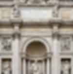 The Trevi fountain